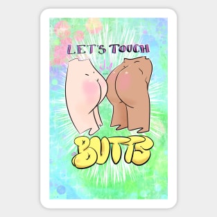 Butts Sticker